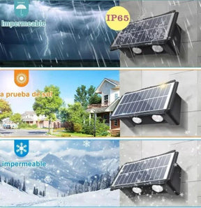 Lámpara Led Solar® Energía solar que ahorra y protege