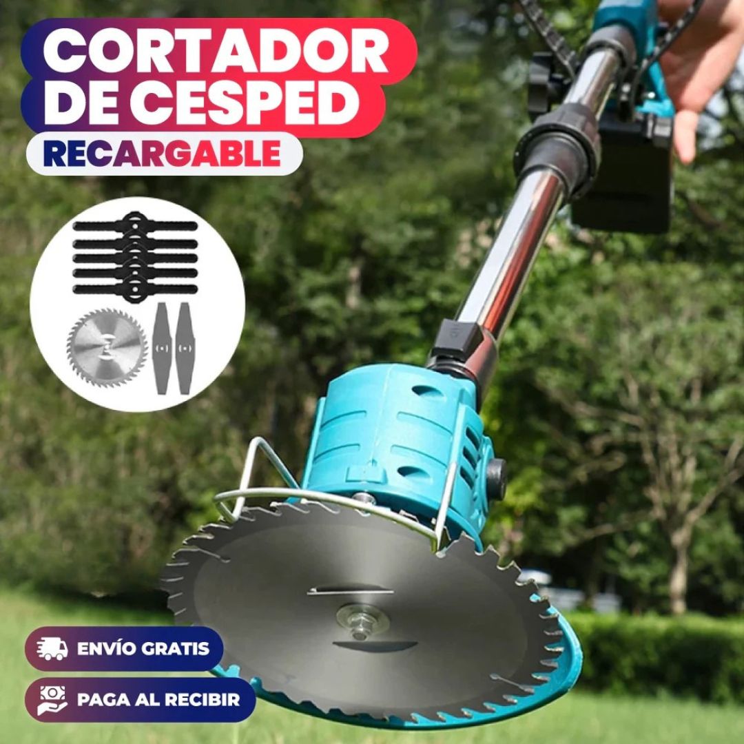 CORTADORA PODADORA DE CÉSPED RECARGABLE - 30078.54