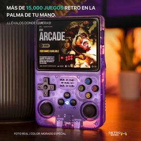 RetroGamer® BEAST. Consola de videojuegos portátil.