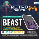 RetroGamer® BEAST. Consola de videojuegos portátil.