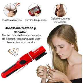 Hair Pro® Cepillo Quita Horquilla Recargable Profesional