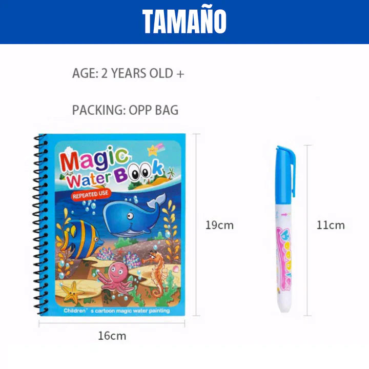 WaterMagic® Libros mágicos de agua
