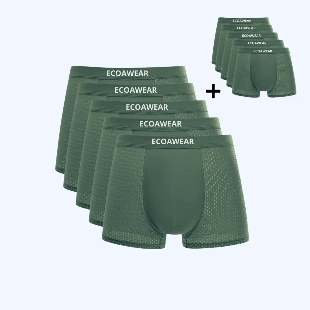 Pack de 10 bóxers de bambú ECOAWEAR®