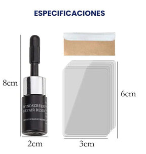 WindScreen® Kit Reparador de Vidrios UltraPower