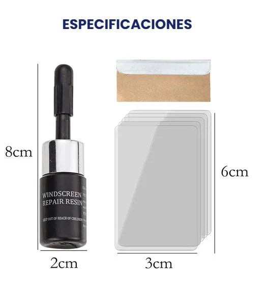 WindScreen® Kit Reparador de Vidrios UltraPower