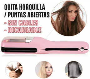 Hair Pro® Cepillo Quita Horquilla Recargable Profesional