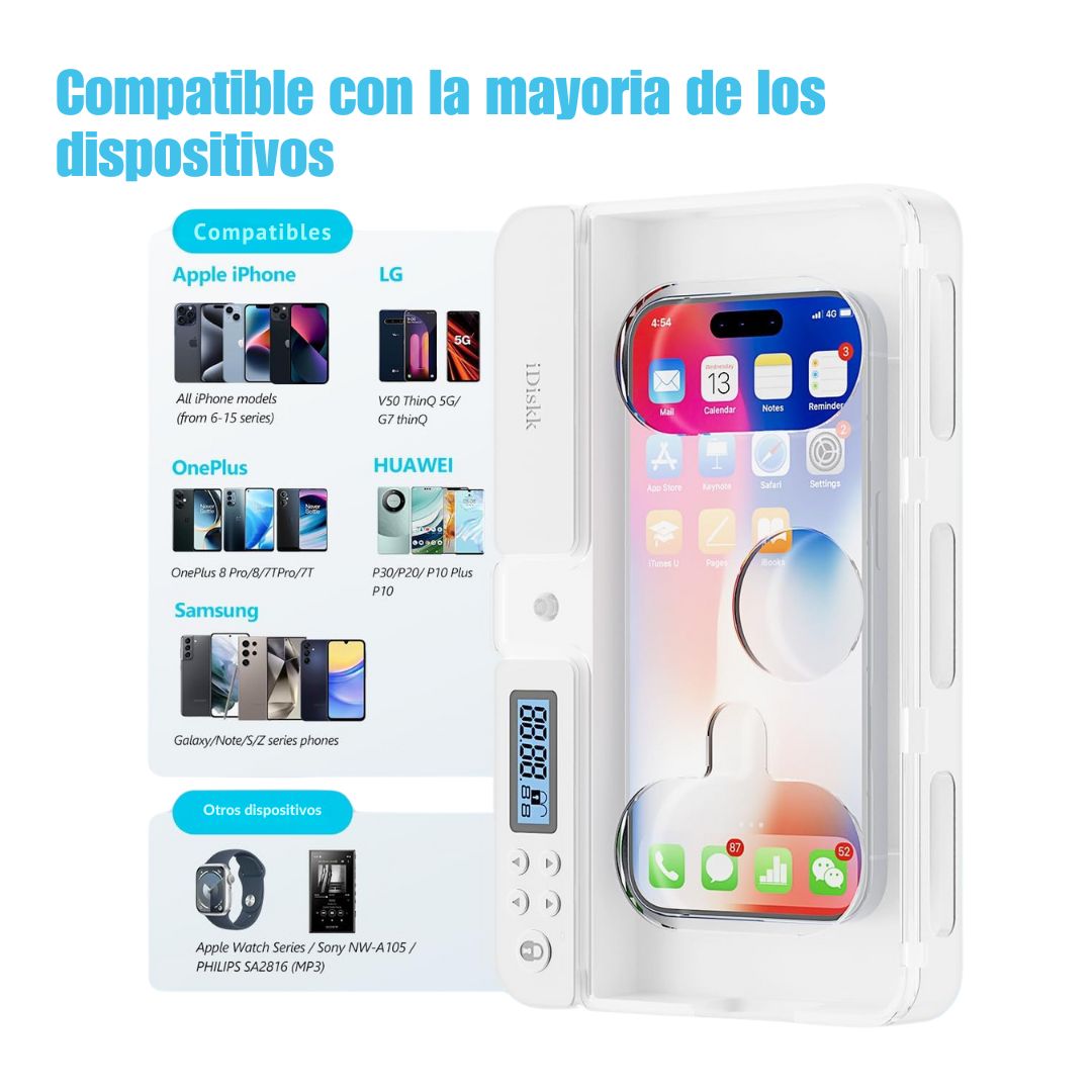 Securlock® Caja de seguridad temporizada para teléfono