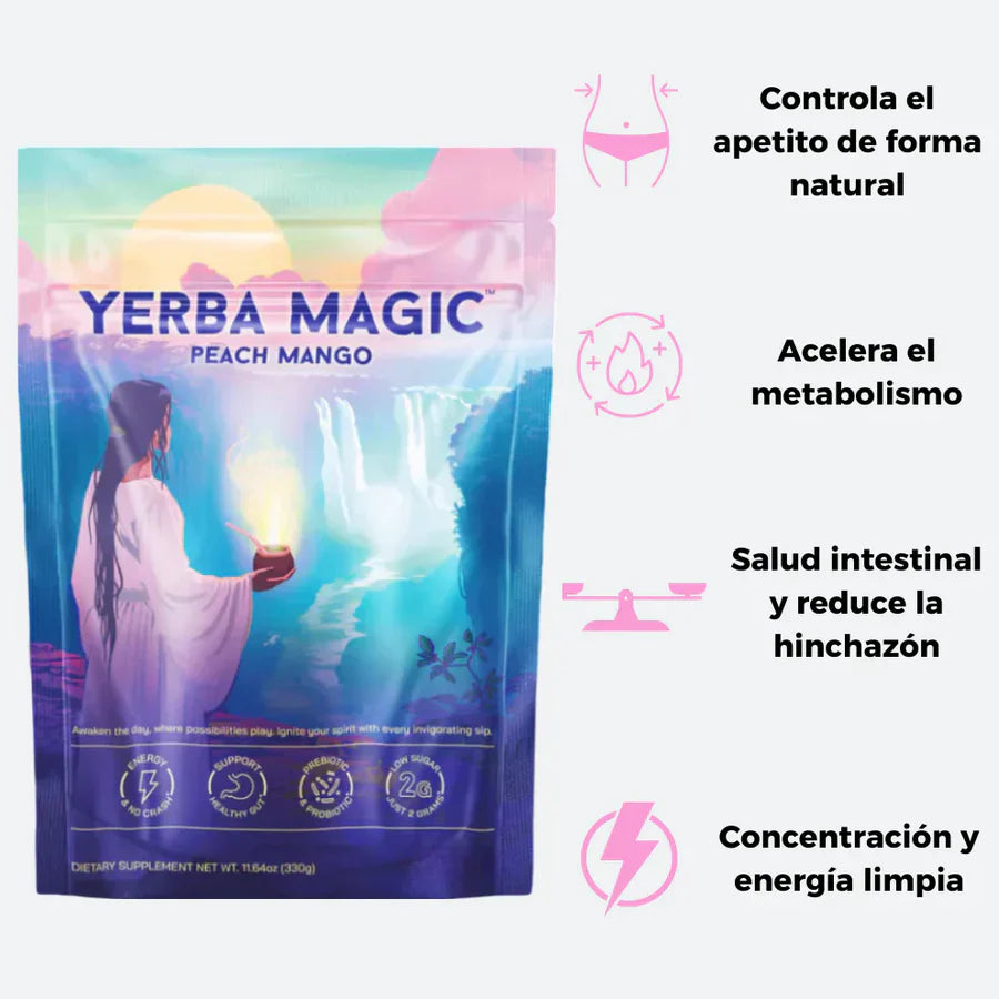 Yerba Magic®: Energía Natural, Enfoque Mental y Bienestar Digestivo en un Solo Té