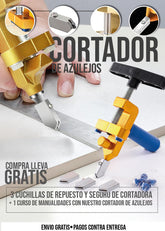 TileCut Pro™ – Corta Azulejos, Vidrio y Cerámica sin Esfuerzo ni Astillas