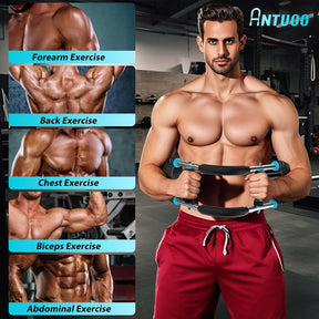 Barra de Resistencia Portátil – Entrena Pecho y Brazos en Casa