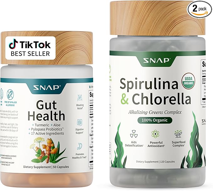 Combo Esencia Verde | Detox Natural con Spirulina & Chlorella
