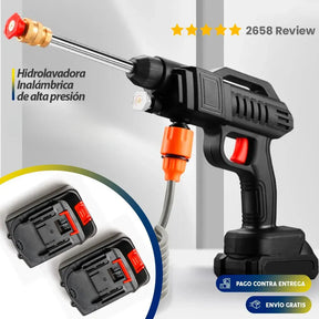 SuperWash® - HIDROLAVADORA PROFESIONAL INALAMBRICA DE ALTA PRESION