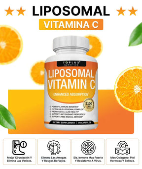 Vitamina C Liposomal:  Absorción que te renueva, resultados que se notan.