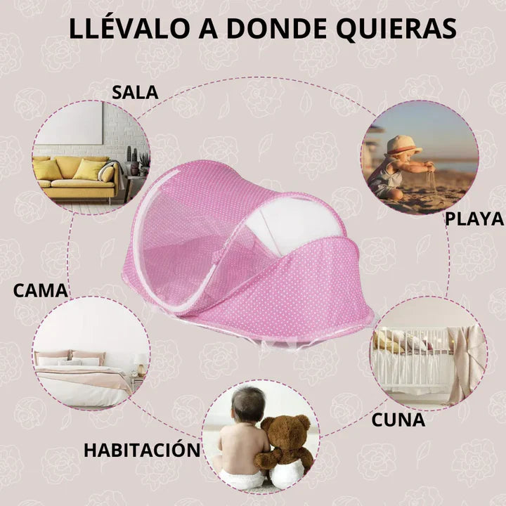 Mosquitero plegable portátil para bebe