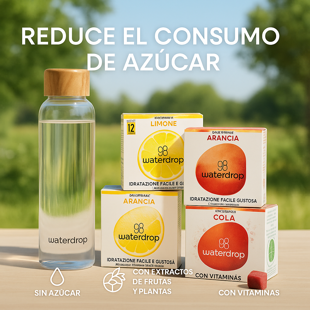 WaterDrops® Bebidas sin Azúcar en Cuadritos - 8012.87