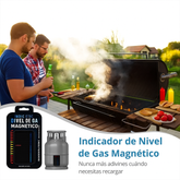 Indicador magnético de nivel de gas |Paquete X4|