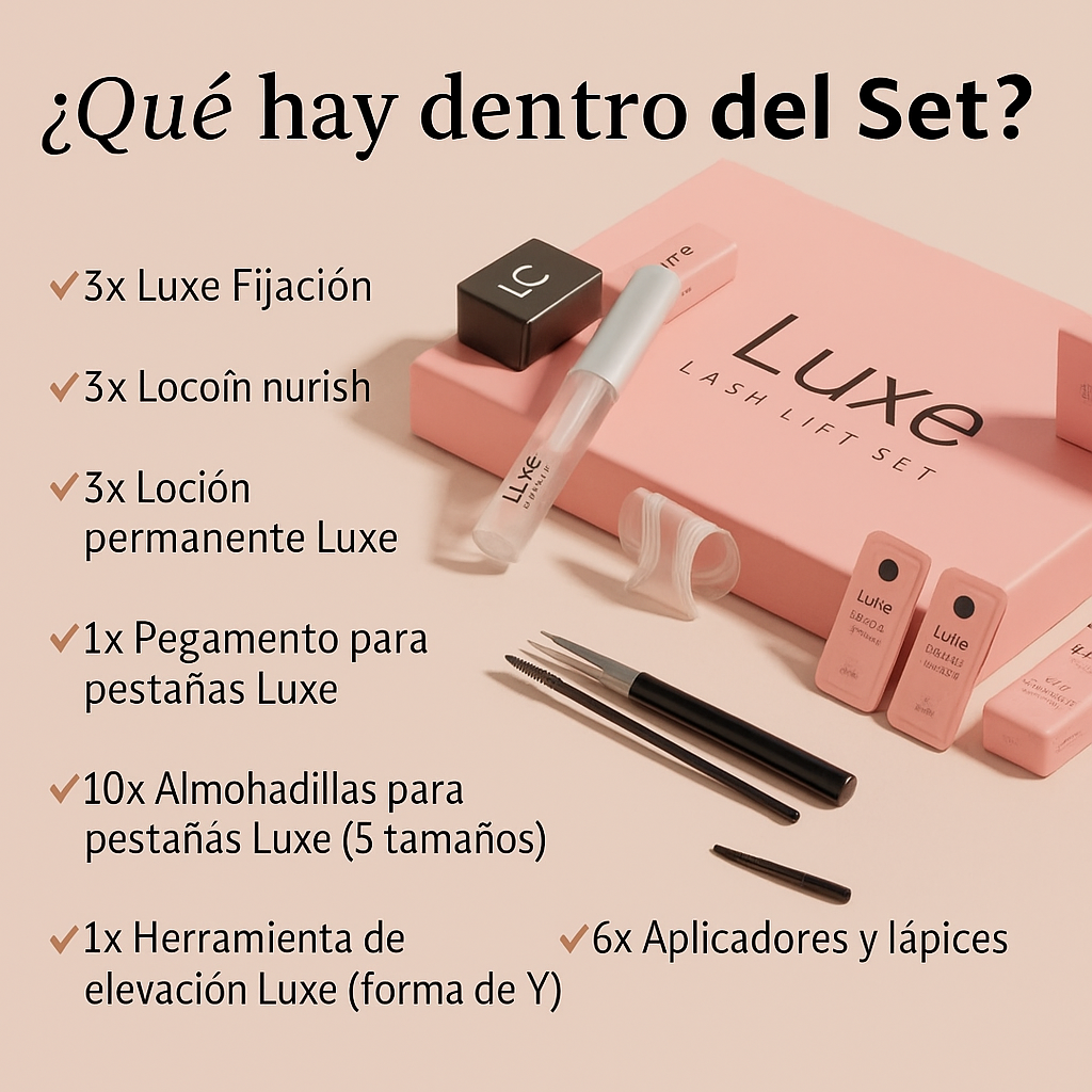 Kit Luxe - Kit para hacer Lifting en casa.