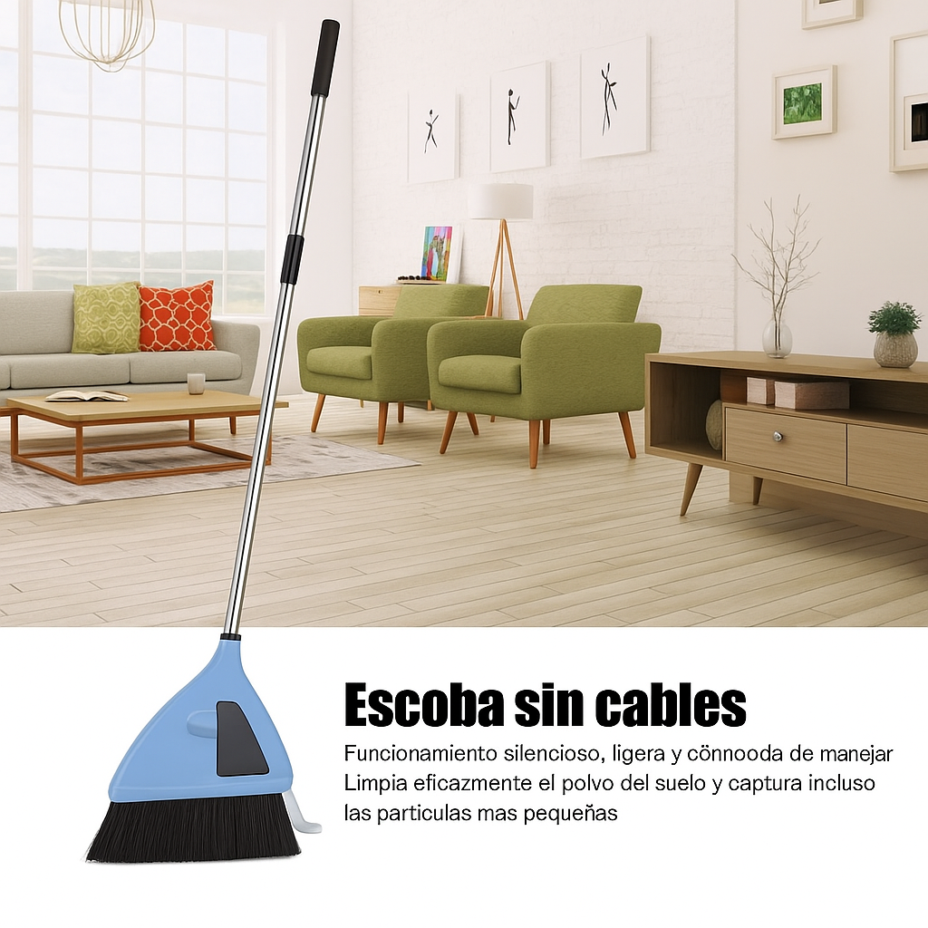 AirSweep® Escoba Aspiradora 2 En 1 Barredora Recargable