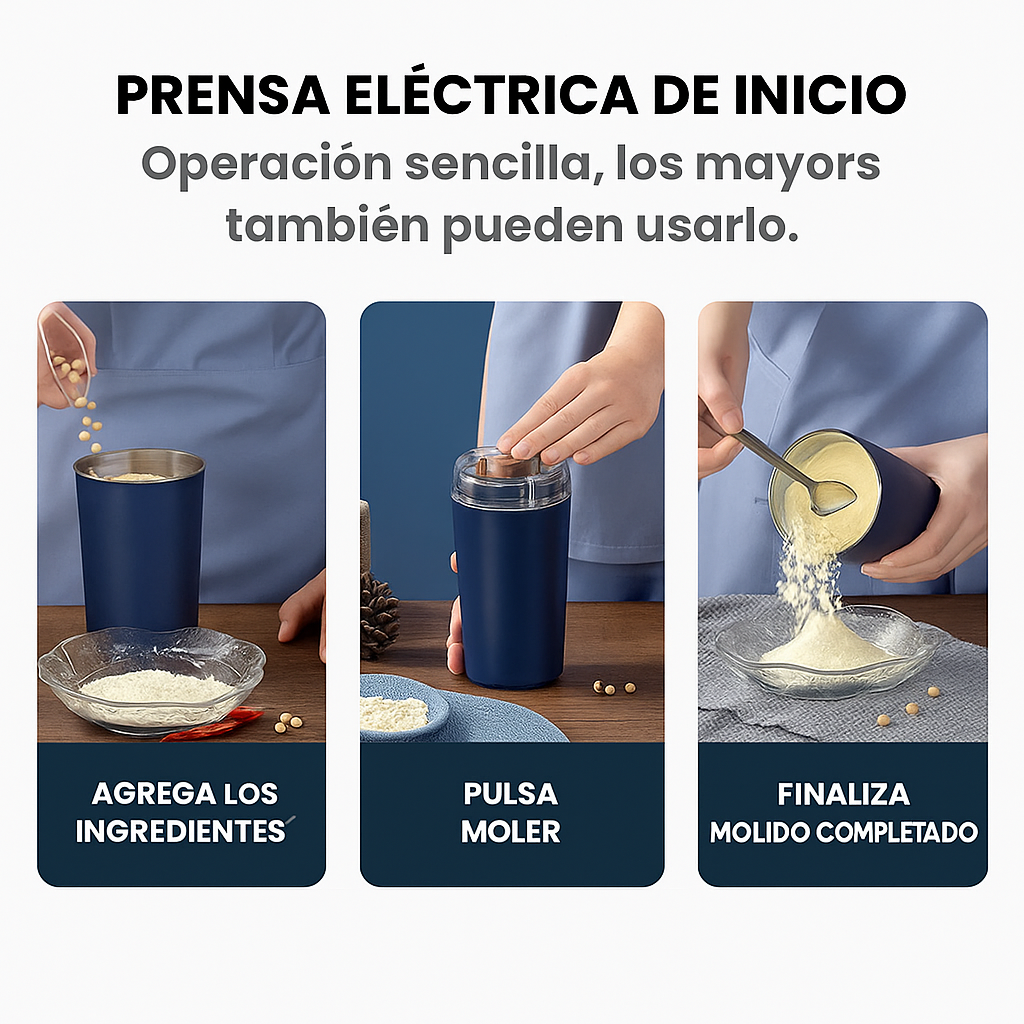 PureGrind™ – Café recién molido, perfectamente molido | Muele tus alimentos favoritos en segundos