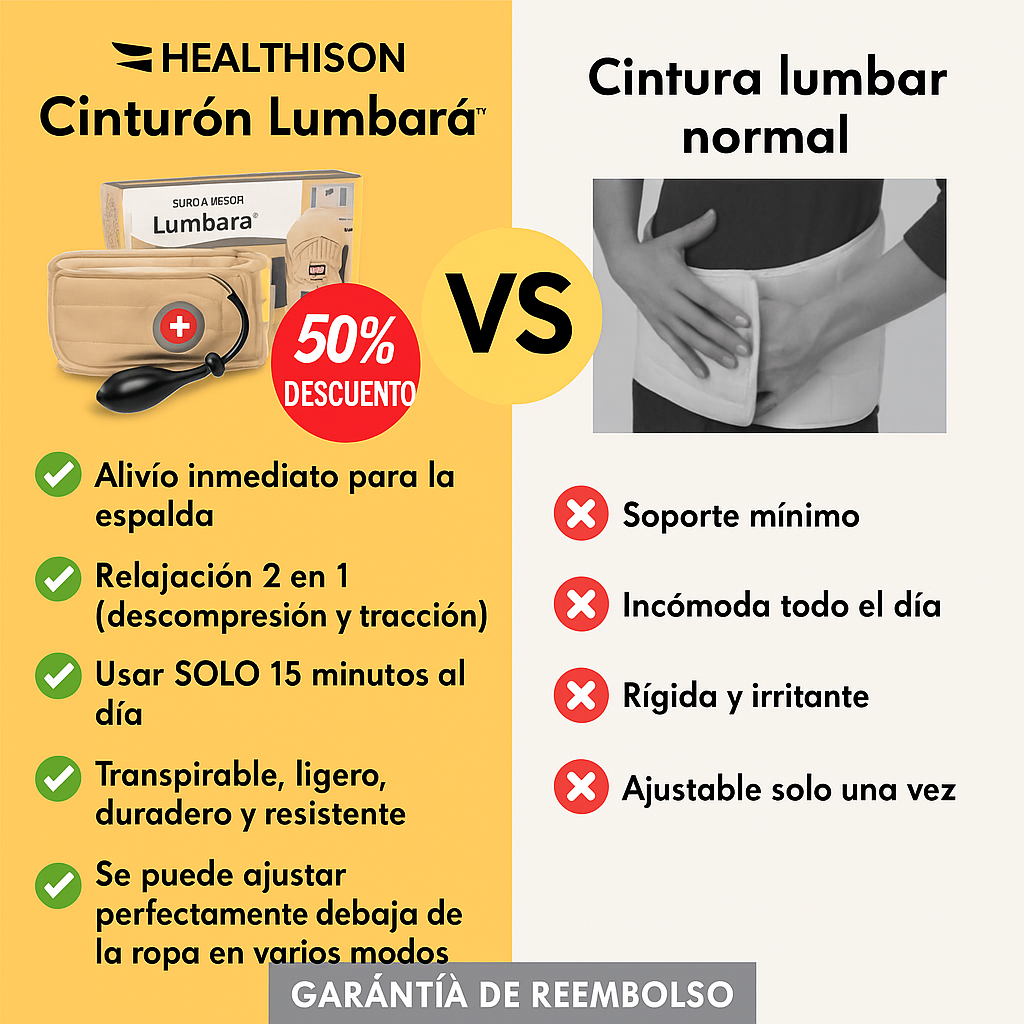 Lumbara® - Alivio beneficioso para tu espalda