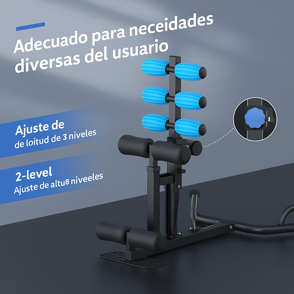 Máquina de sentadillas profundas 3 en 1