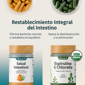Combo Esencia Verde | Detox Natural con Spirulina & Chlorella