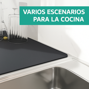 DryMat™ Tapete de Secado Rápido para Cocina – Absorbe Gotas y Mantiene tus Superficies Secas