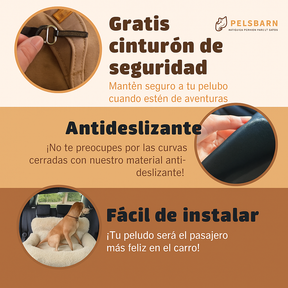 Cama protectora para el coche Fur Baby