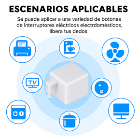 SwitchBot® Botón pulsador de interruptor de luz inteligente inalámbrico