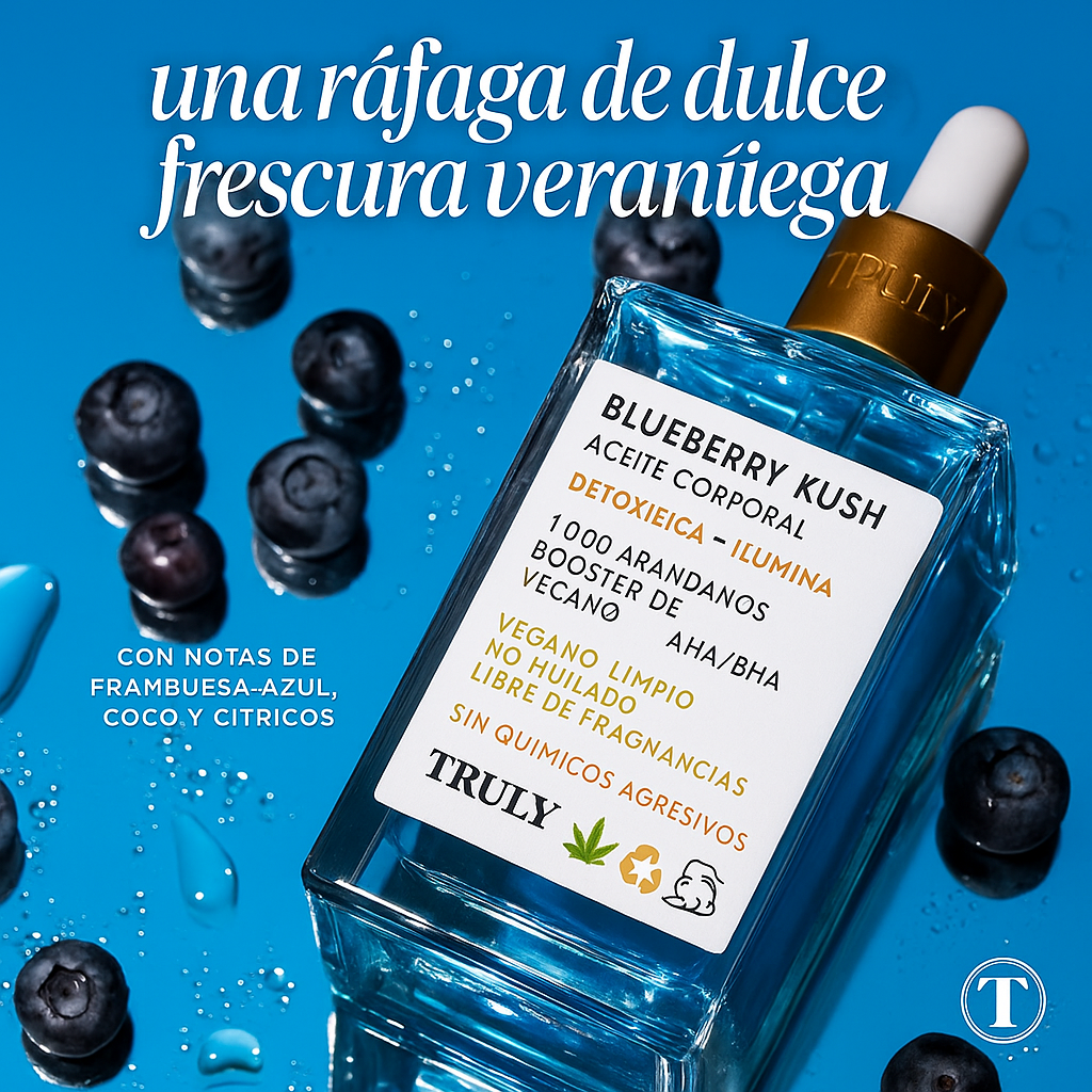Truly Blueberry Kush – Glow e Hidratación en un Solo Paso