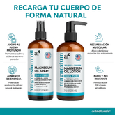 Aceite y spray de magnesio con aloe vera
