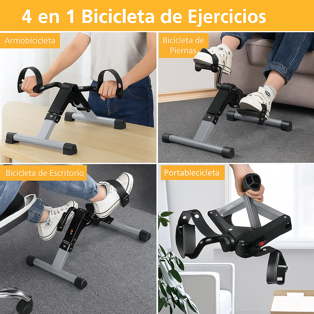 PowerFit MiniBike® ¡Salud y movilidad sin salir de casa!