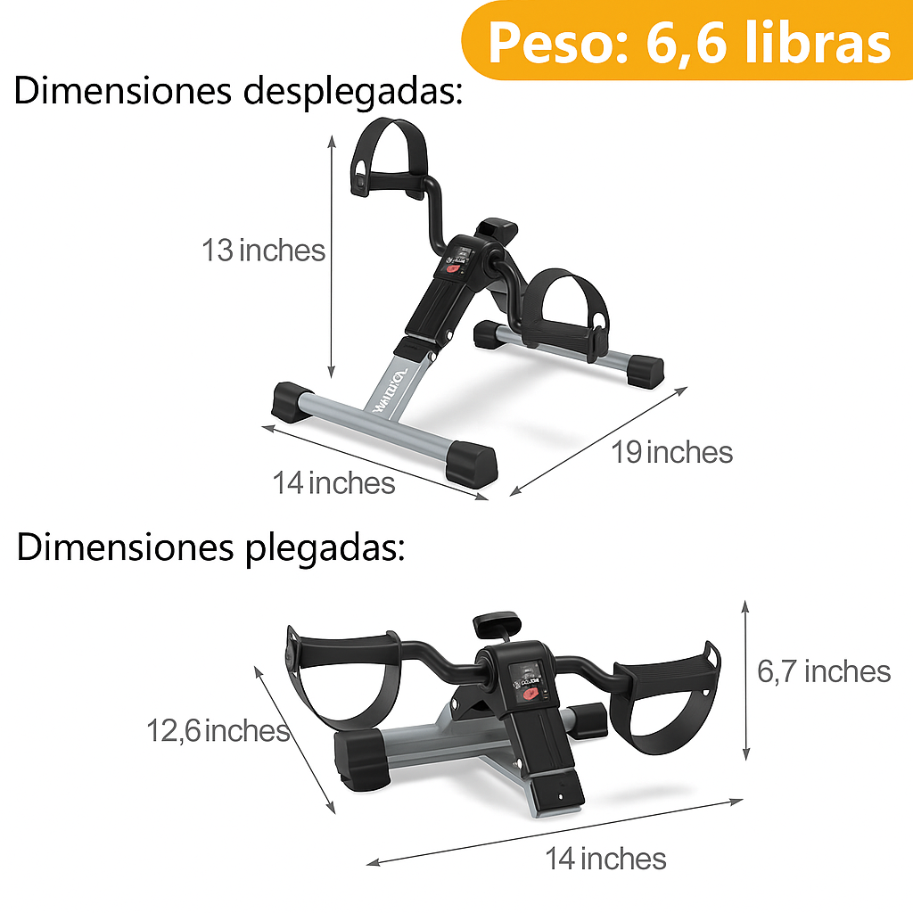 PowerFit MiniBike® ¡Salud y movilidad sin salir de casa!