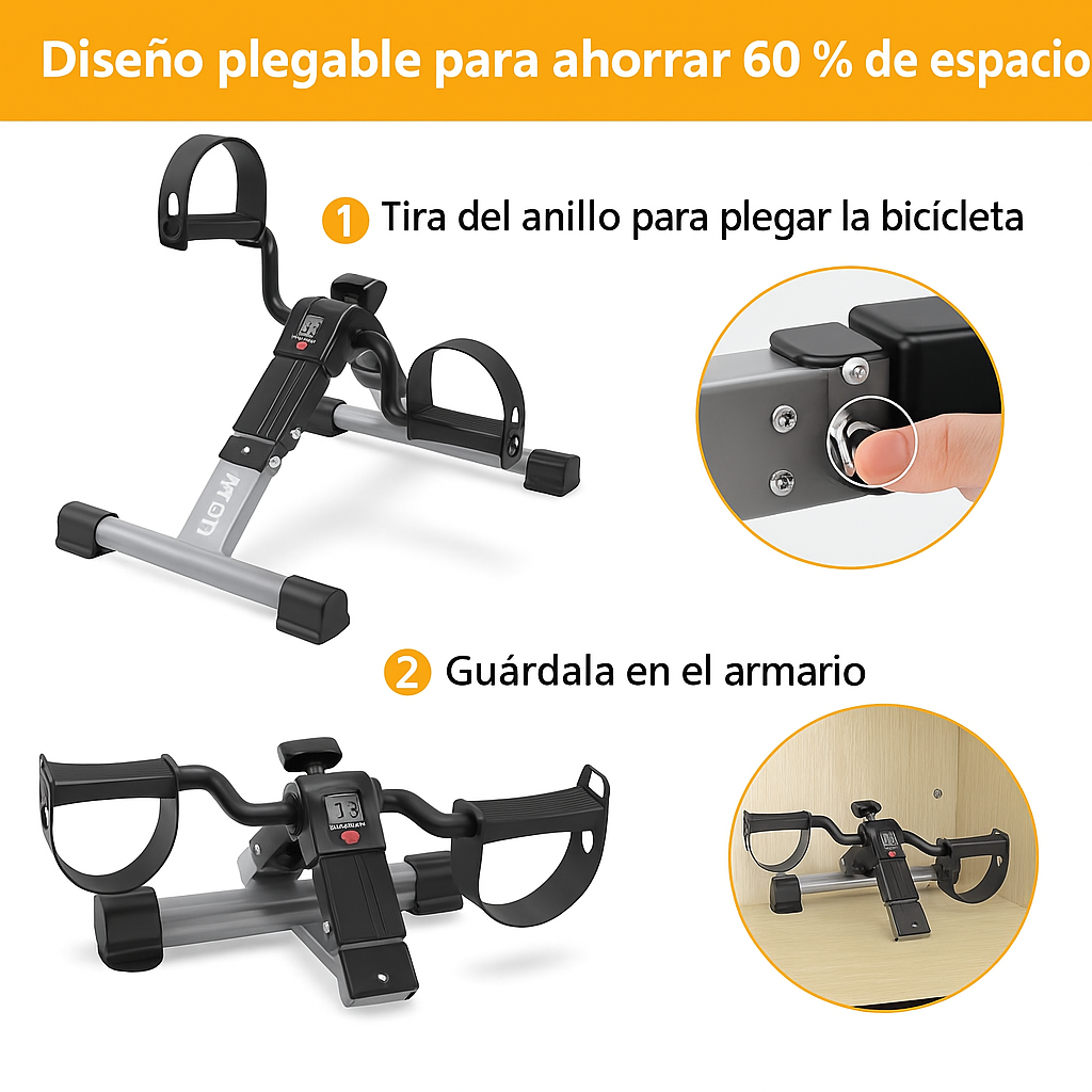 PowerFit MiniBike® ¡Salud y movilidad sin salir de casa!