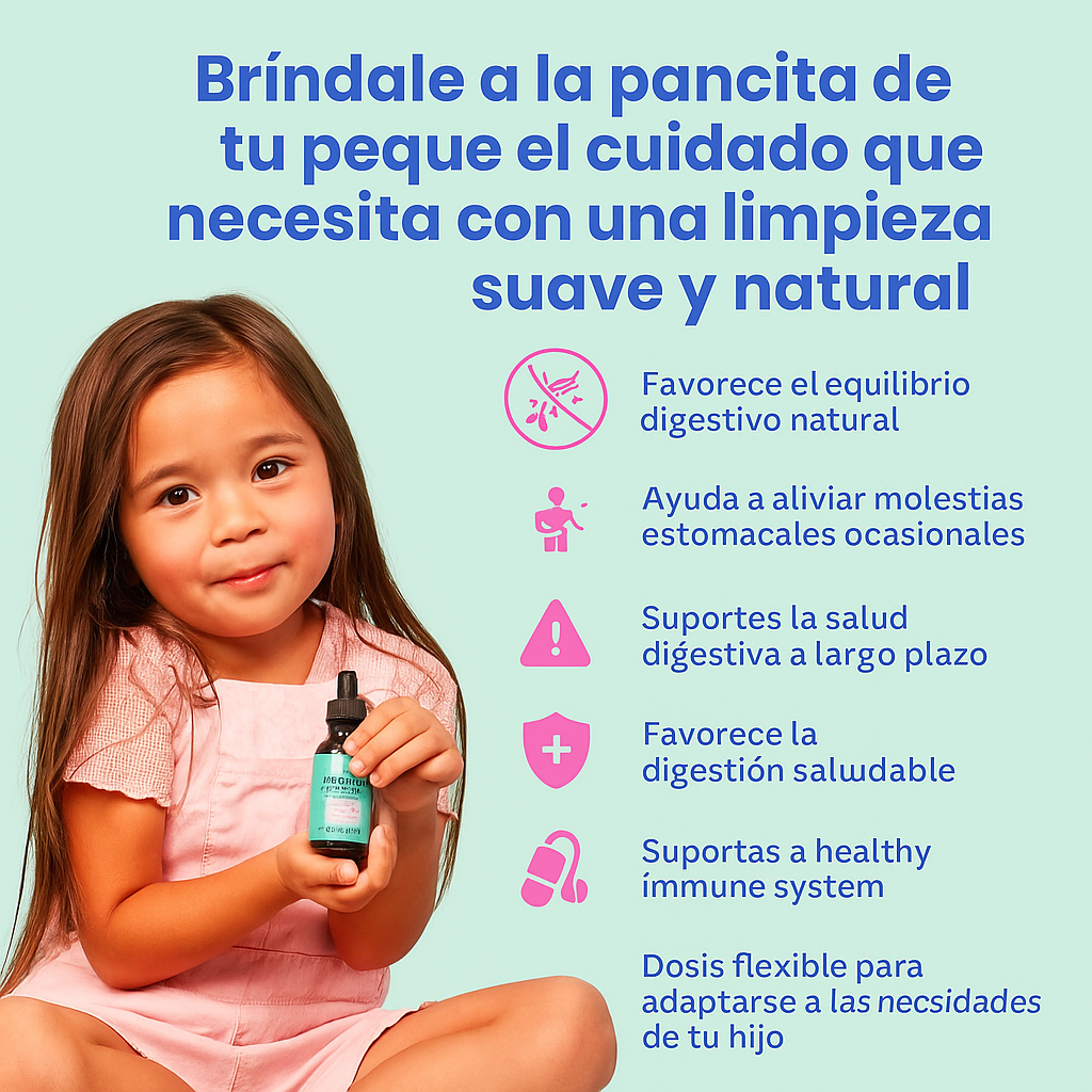 JoySpring: Desintoxicante líquido natural para niños