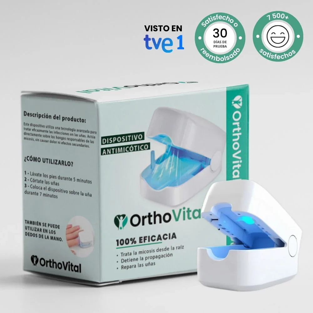 OrthoVital® Solución triple acción —combate, cura y refuerza— para tus uñas