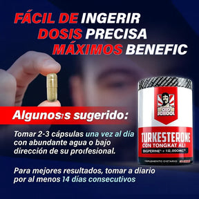 TURKESTERONE - AUMENTA TU TESTOSTERONA NATURALMENTE