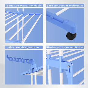 TendeX™ Seca más ropa, en menos espacio.