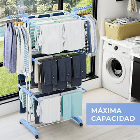 TendeX™ Seca más ropa, en menos espacio.