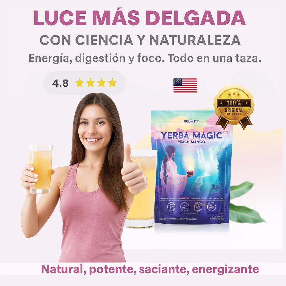 Yerba Magic®: Energía Natural, Enfoque Mental y Bienestar Digestivo en un Solo Té