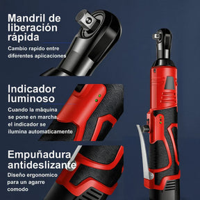 LLAVE TRINQUETE ELÉCTRICA + POTENCIA, RAPIDEZ Y COMODIDAD