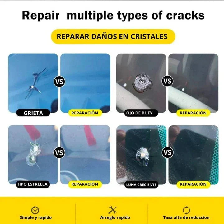 WindScreen® Kit Reparador de Vidrios UltraPower