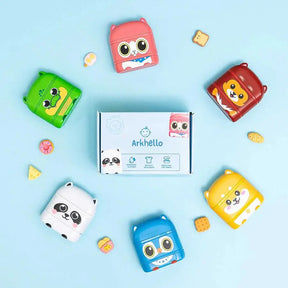 KidTimbro 2.0™ - Sello de nombre personalizado - Tinta blanca y negra