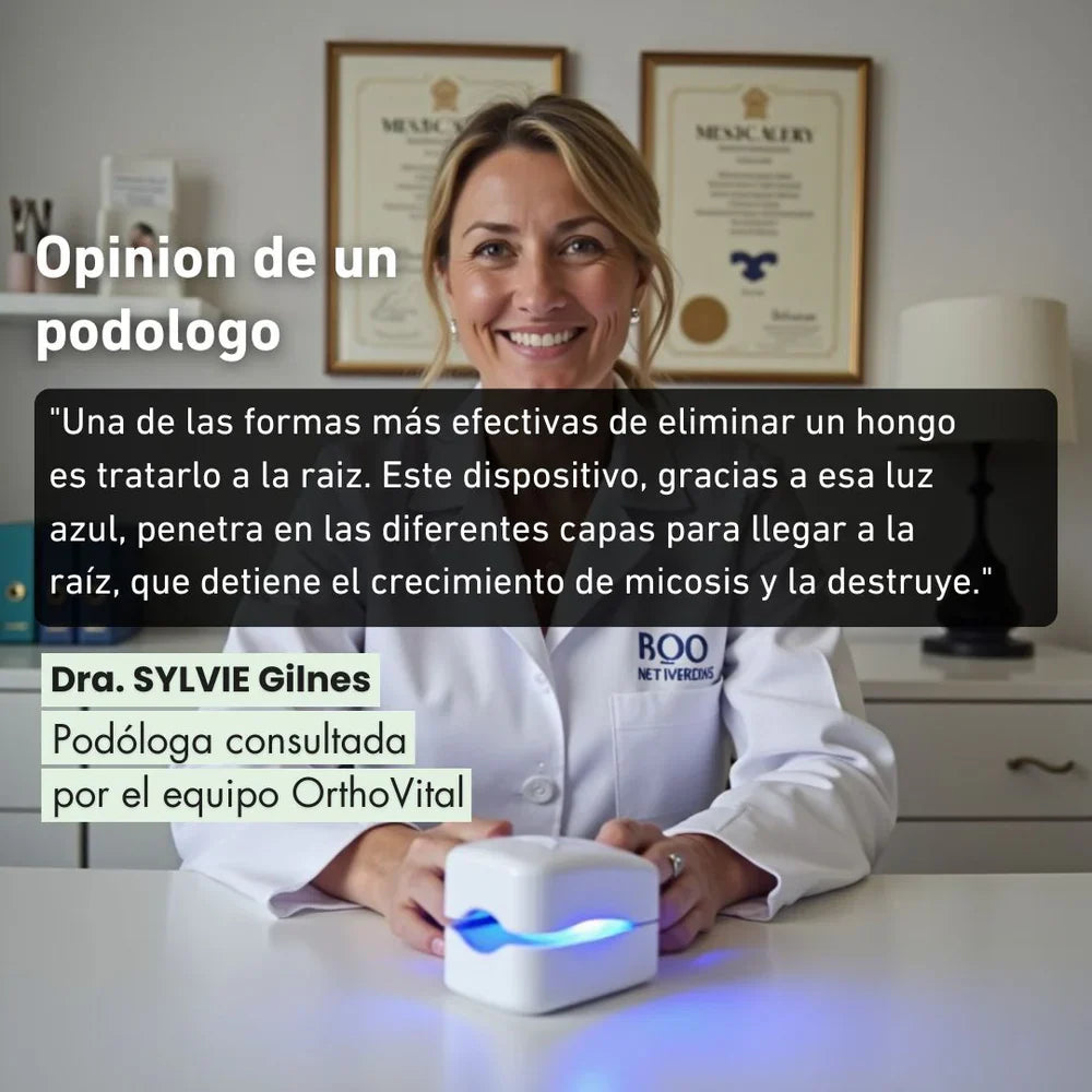 OrthoVital® Solución triple acción —combate, cura y refuerza— para tus uñas