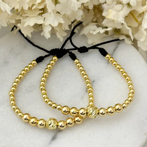 NÜRO™ Pulsera Laminada x2 Unidades | Hecha para brillar con elegancia.