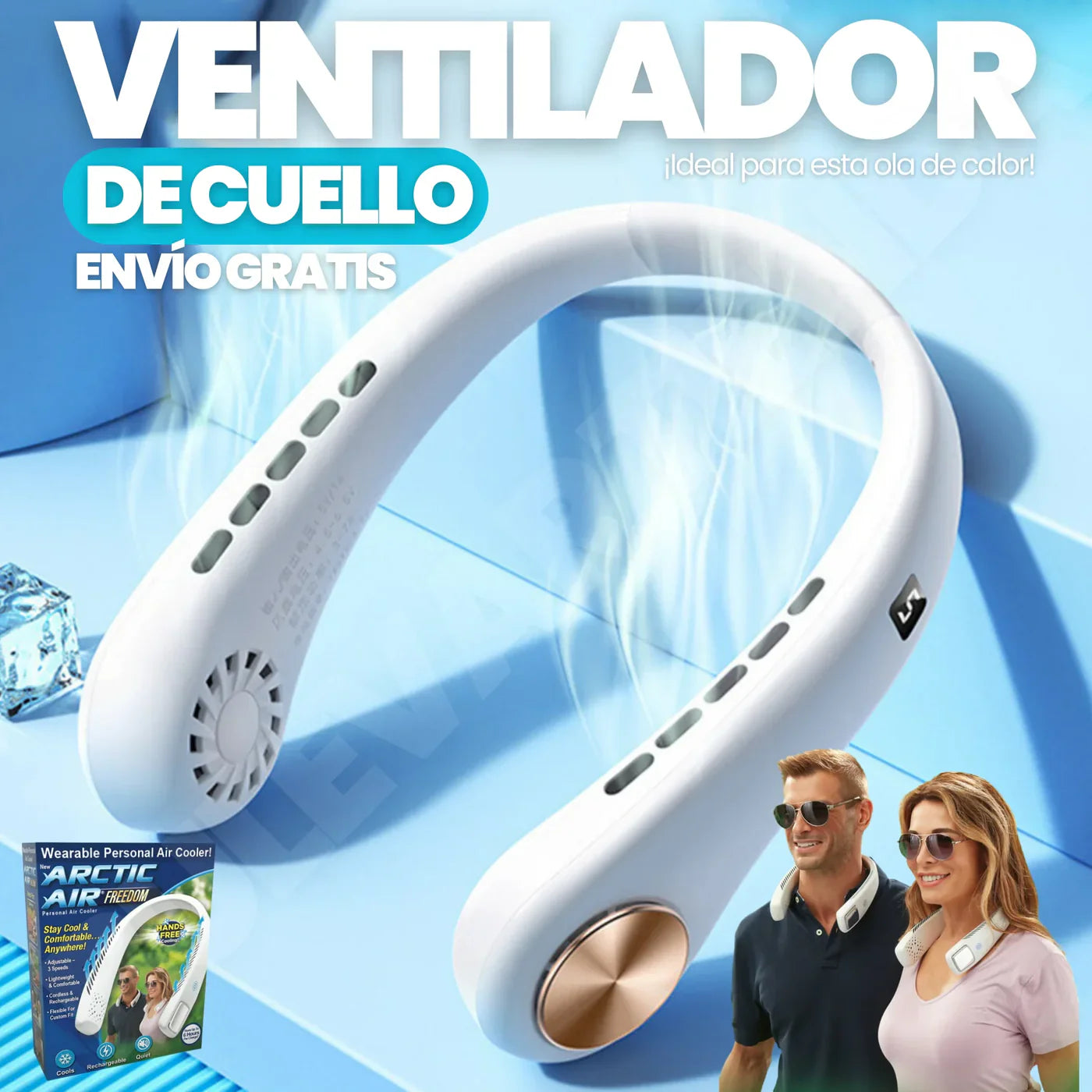 ArticAir® Ventilador de cuello Portable